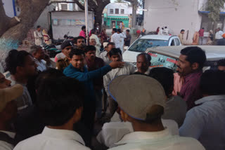 car and ambulance collided in Agar-Malwa