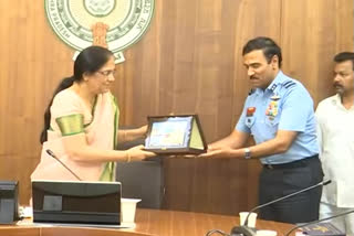 airforce and navy officials met cs neelam sahni