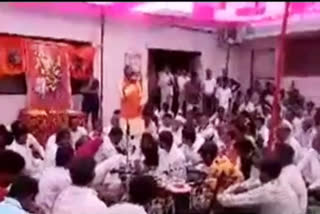 Video of Congress MLA threatening BJP