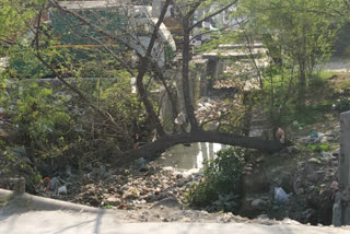 Open drain in Jahangirpuri