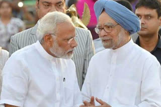 modi and manmohan