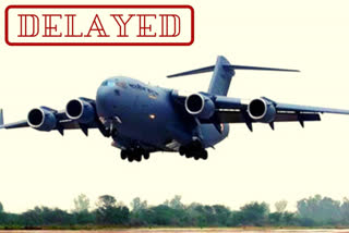 IAF flight delayed  Flight to China delayed  Technical reasons  സാങ്കേതിക കാരണങ്ങളാൽ ചൈനയിലേക്കുള്ള വ്യോമസേന വിമാനം വൈകി