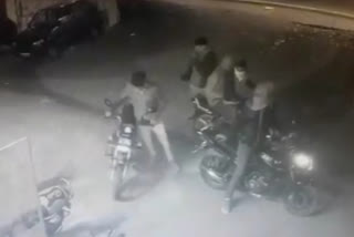 Thieves stole two bikes in bhopal