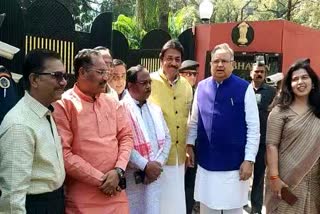 BJP delegation meets Governor Anusuiya Uike in raipur