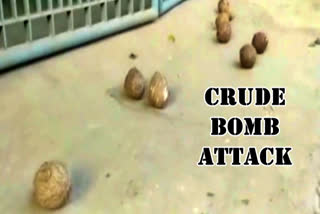 crude bombs  Birbhum district  bomb attack  Tapan Das  West Bengal bomb  ക്രൂഡ് ബോംബ് ആക്രമണം