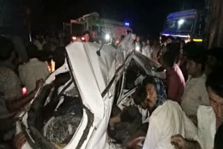 Rajasthan barmer : 4 died in road accident