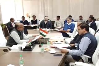 Assembly Speaker organized high level meeting in assembly premises ranchi