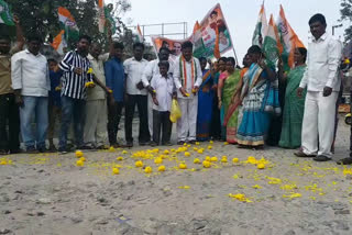 congress rastaroko in warangal