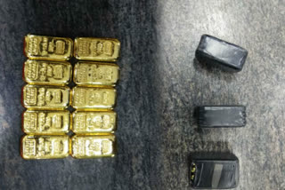 CISF caught one with a gold biscuit of 38 lakh rupees