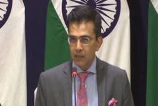 Trump's visit to india  MEA on trump's visit  india and us trade relations  raveesh kumar latest news  raveesh kumar on trump's visit  Raveesh on India and US relations  donald trump to visit india  ட்ரம்ப் அதிருப்தி, இந்தியா விளக்கம்  ட்ரம்ப் இந்திய வருகை, ரவீஸ் குமார்  Context was balance of trade; efforts made to address concerns: MEA on Trump's remarks