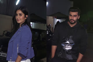 vicky and katrina attend special screening of bhoot