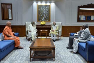 Ram Mandir Trust members meet PM Mod