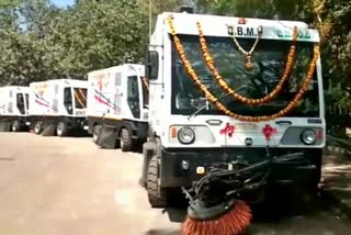 New 12 road sweepers Machine work started