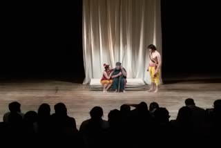 Drama 'Agni Aur Barkha' staged at Bharat Bhawan Bhopal