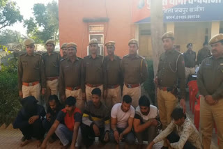 Saddam gang arrested Jaipur, सद्दाम गैंग गिरफ्तार जयपुर