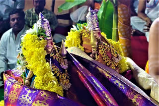 lord shiva wedding at Yadadri