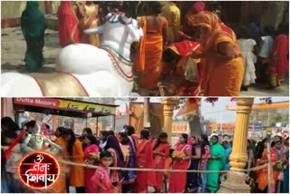 Devotees throng temples on Mahashivaratri in dhanbad