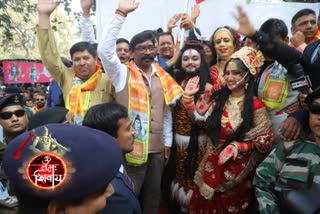 CM Hemant Soren, Mahashivratri 2020, Mahashivratri Dhoom, Shiv barart, सीएम हेमंत सोरेन, महाशिवरात्रि 2020, महाशिवरात्रि की धूम, शिव बारात