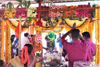 SHIVARATRI CELEBRATIONS IN RACHAKONDA EKASHILA SHABULIGESHWARA TEMPLE