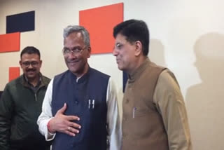 trivendra singh rawat meeting with piyush goyal news, त्रिवेंद्र सिंह रावत की पीयूष गोयल से मुलाकात समाचार