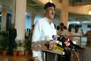 i am not justifying the traitors: DK Shivakumar