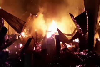 fire at Goalpara jaleswar bou bazar