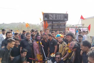 Shiva procession taken out on the occasion of Mahashivaratri