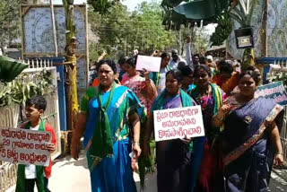 farmers protest in amaravati temples