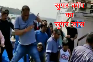 sp-amit-singh-dance-video-viral-jabalpur