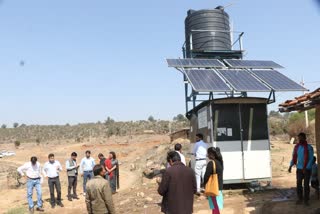 Fluoride removal plant installed in Odgi block in surajpur