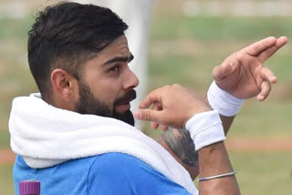 Indian Cricketer Shreyas Iyer  posted comedy caption for Virat Kohli's photo shared by BCCI