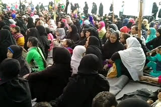 مرادآباد: سی اے اے کے خلاف احتجاج کا آج 24 وین دن