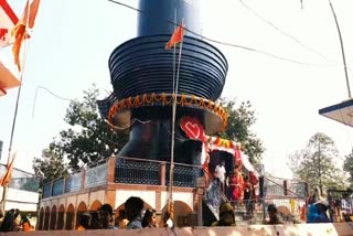 Shiva's procession taken out from Kandra police station temple of Seraikela