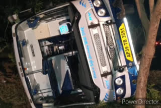 bus accident in suryapeta