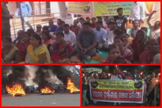 _ bargarh people strike