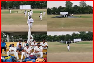 cricket match was organized in Shahdol