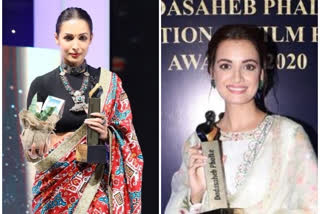 Malaika, Dia overwhelmed upon receiving Dadasaheb Phalke International Film Festival Awards