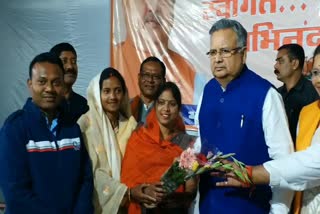 Raman Singh targeted state Congress government for paddy purchase