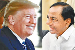 Dawat with Trump .. CM KCR