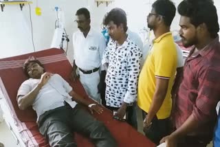 thiruvallur dmk members attacked thodukadu village chairman