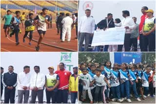 Run-o-thon at Ranchi, Run-o-thon organized, Race Walking Championship, Jharkhand Sports Department, CM Hemant Soren, सीएम हेमंत सोरेन, रांची में रन-ओ-थॉन, रन-ओ-थॉन का आयोजन, रेस वाकिंग चैंपियनशिप, झारखंड खेल विभाग