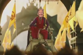Donald trump in India