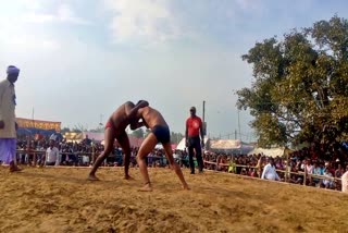 Wrestling riot competition organized in godda