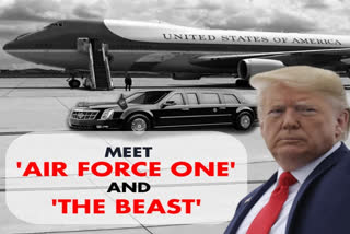 Trump visit to india - Know all about Air Force one and The Beast