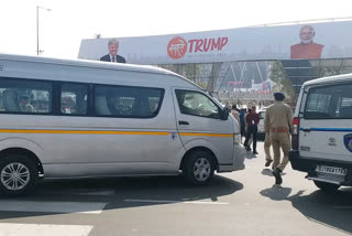 high level security at motera stadium ahmedabad