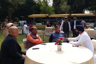 BJP leader Vijay Goel organized Mangal Milan to excite party workers