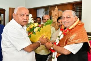 PM Brother Prahalad Modi meets CM Yadiyurappa !