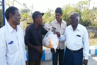 Annam foundation adopted two persons in khammam