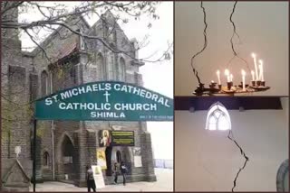 bad condition of shimla catholic church