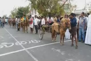 karur admk conduct horse race  ஜெயலலிதா பிறந்தநாள்  ஜெயலலிதா பிறந்தநாள் கரூர் குதிரைப் பந்தயம்  கரூர் மாவட்டச் செய்திகள்